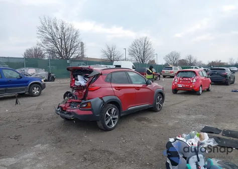 2019 Hyundai Kona Limited z USA, uszkodzony, nr VIN KM8K3CA55KU252054